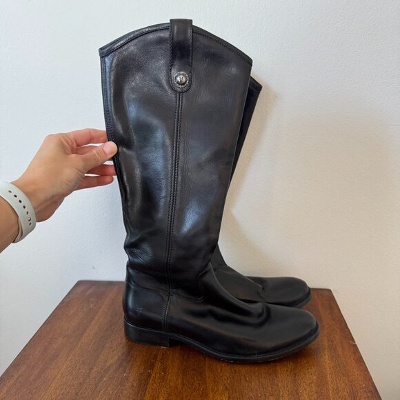 Frye Melissa Button Knee Boots - Picture 1 of 11